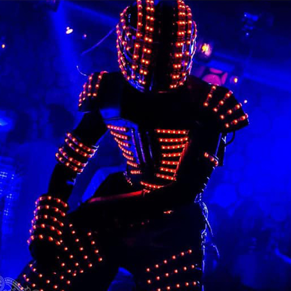 led robot stilts